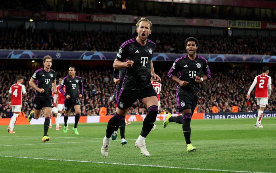 Bayern Munich are hoping the experience of Harry Kane and other key members of the team can get them over the line (Reuters)