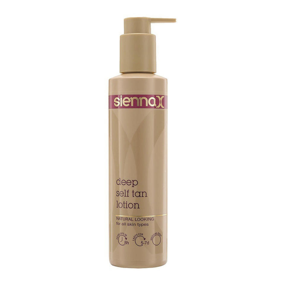 Sienna X Deep Self Tan Tinted Lotion