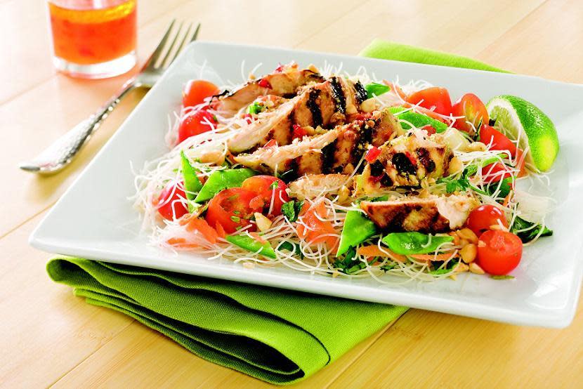 Thai Grilled Chicken Noodle Salad