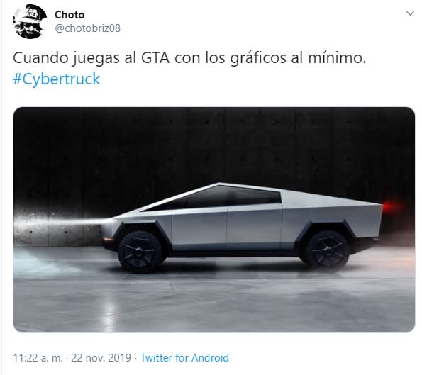 Las redes se burlan del Cybertruck de Tesla y le sacan comparaciones