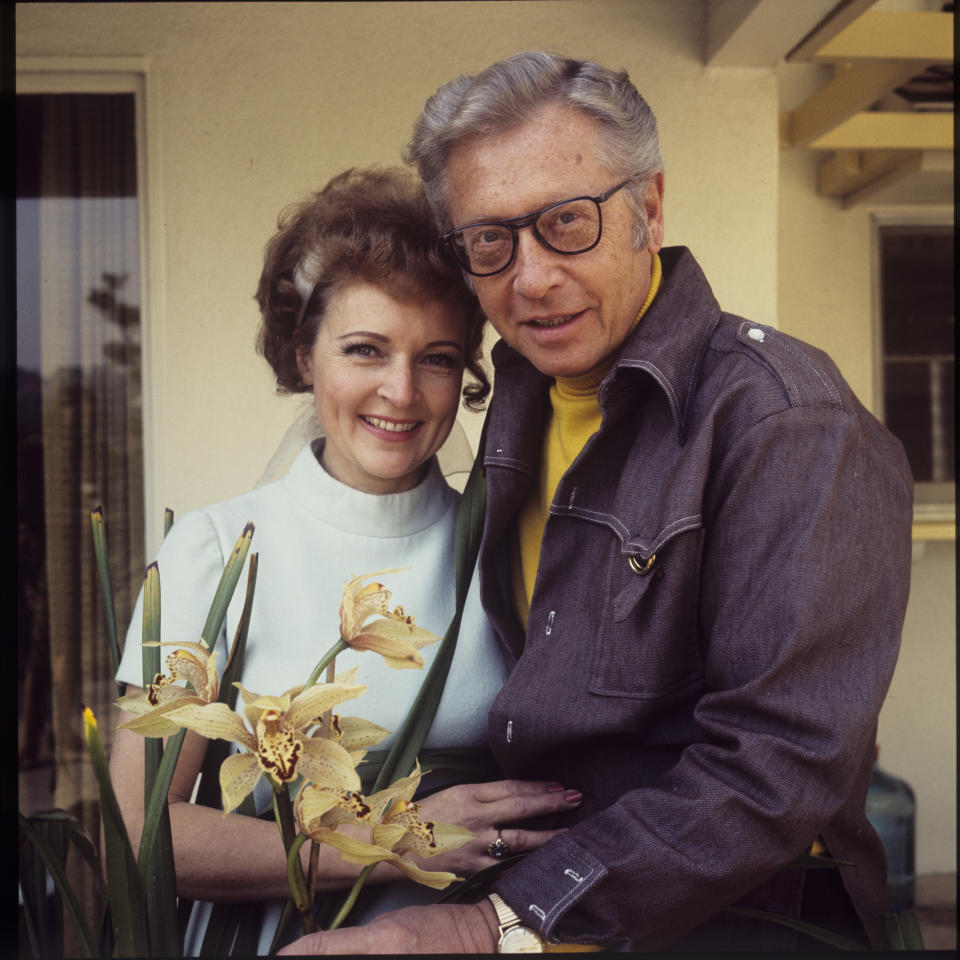 <p> Betty White and Allen Ludden in a shoot for Ludden At Home Layout in 1972. </p>