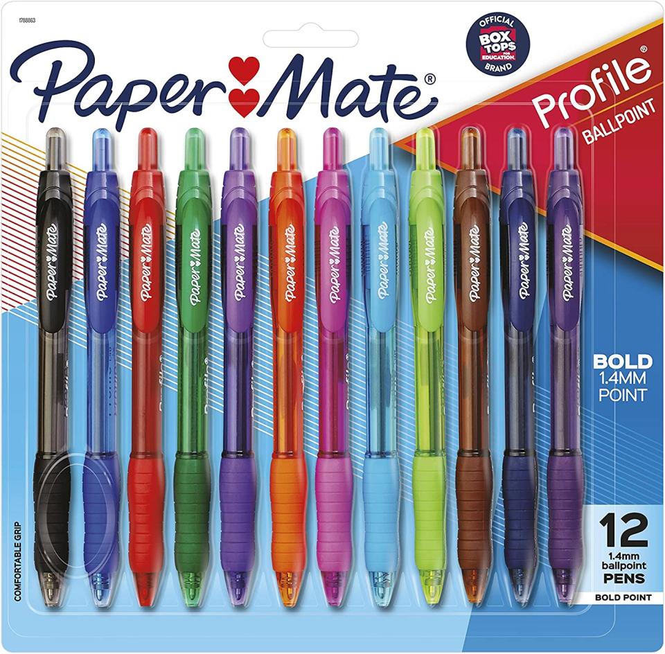 Paper Mate Profile Retractable Ballpoint Pens