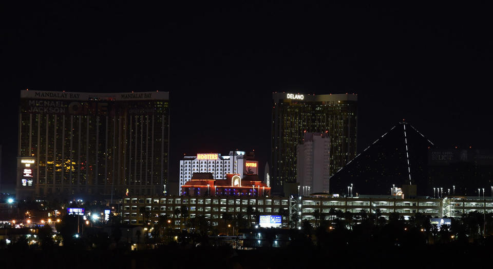 The whole city of Las Vegas has fallen in behind the Golden Knights. (Ethan Miller/Getty Images)