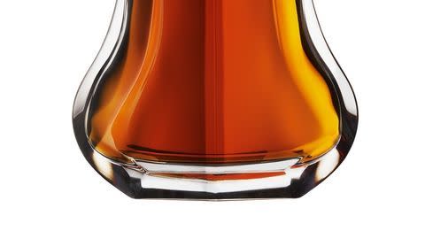 Perfume, Orange, Amber, Decanter, Glass bottle, Barware, Bottle, Amber, Glass, 