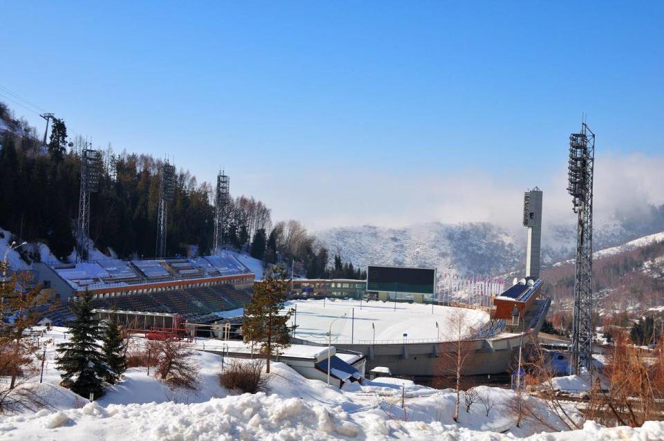 Almaty has one of the world’s highest skating rinks (Getty Images)