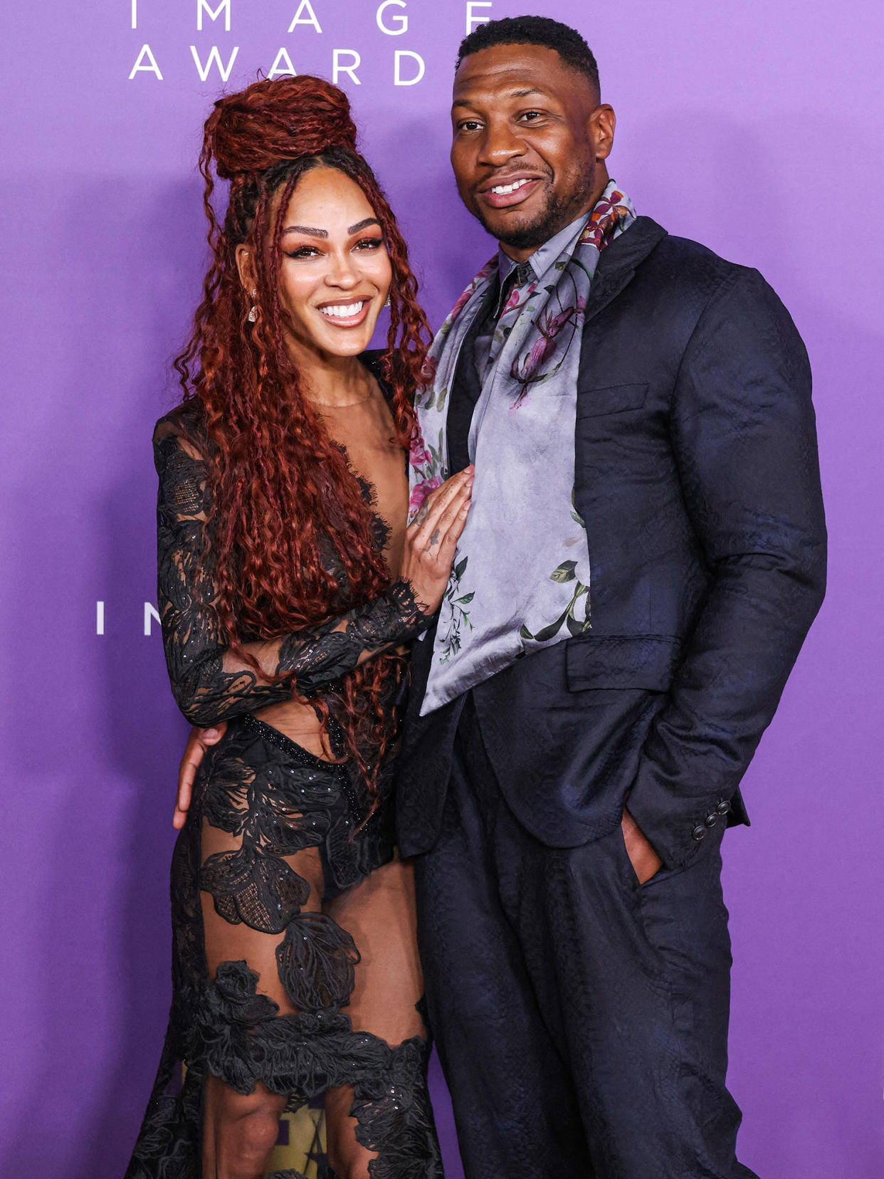 Jonathan Majors and Meagan Good’s Relationship Timeline 55th Annual NAACP Image Awards