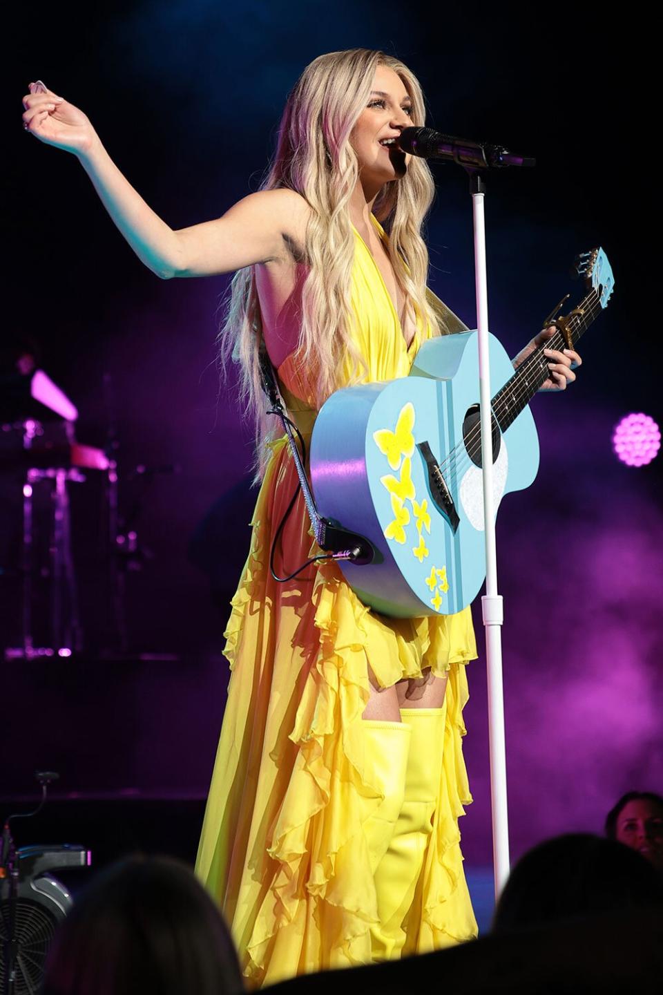 Kelsea Ballerini performs onstage during The Heart First Tour at Radio City Music Hall on September 24, 2022 in New York City.