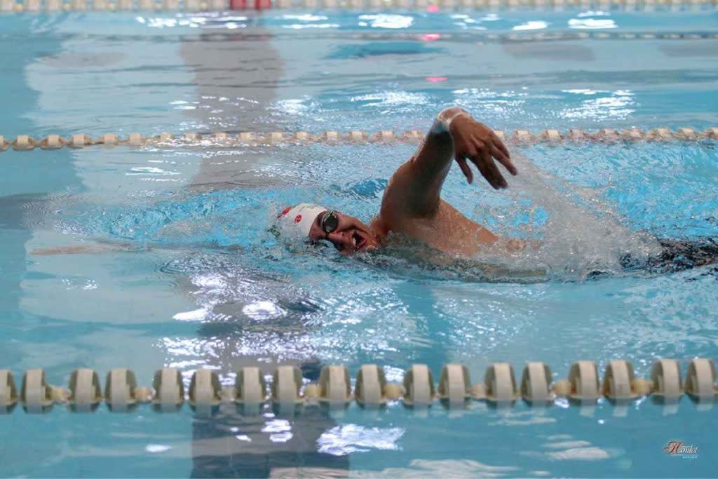 Aarón Pedraza: el nadador de aguas abiertas sordo que busca concientizar sobre la Lengua de Señas