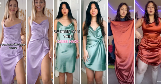 The 'game-changing' dress hack going viral on TikTok: 'Fits so