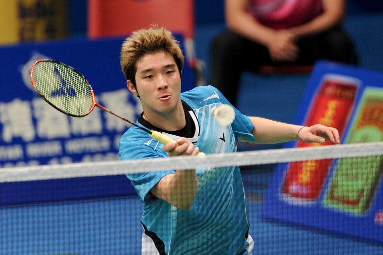 South Korea's Kim Ki-Jung, seen in action during the World Badminton Championships in Guangzhou, south China's Guangdong province, on August 10, 2013