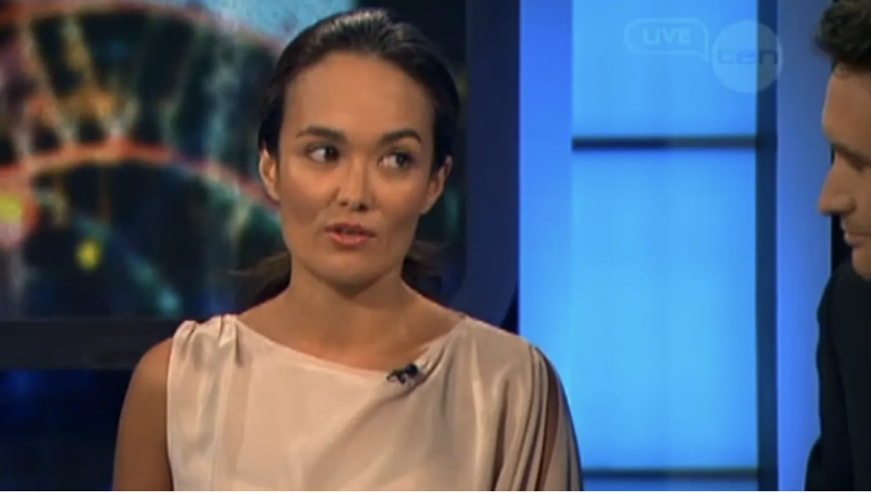 Yumi Stynes was derided for her comments about the controversial soldier. Source: TEN 