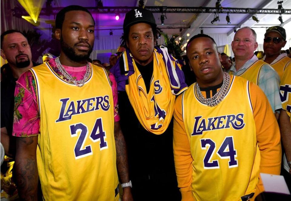 Meek Mill, Jay-Z and Yo Gotti | Kevin Mazur/Getty Images