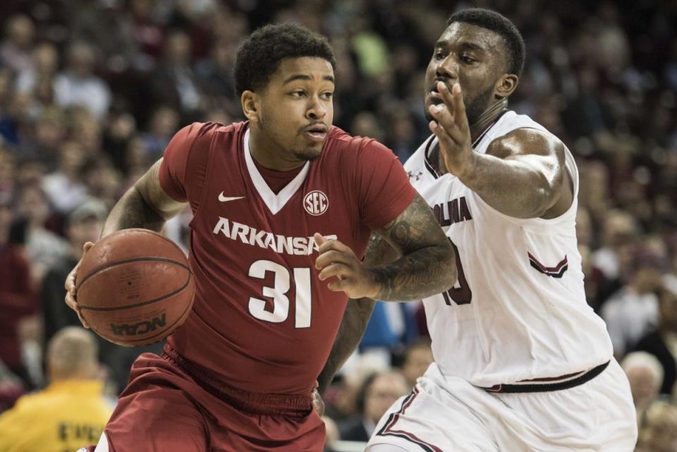 Arkansas’ win at South Carolina is its biggest of the season so far. (AP)