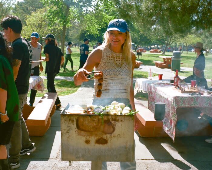 ASADA cookbook author Bricia Lopez at Debs Park.