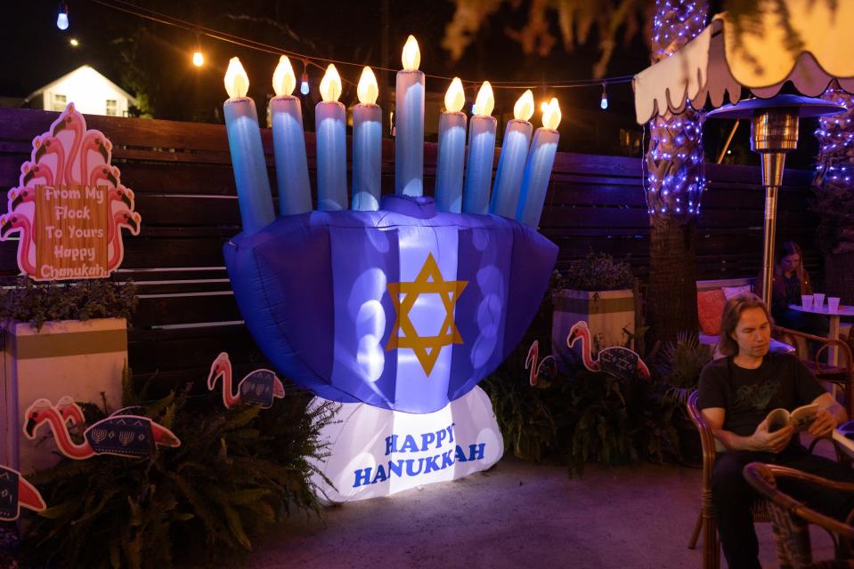 East Austin bar Kitty Cohen’s has brought back their annual pop-up Hanukkah bar, called Get Lit.