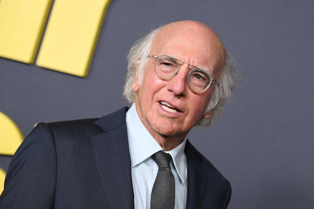 Larry David attends the premiere of HBO's 