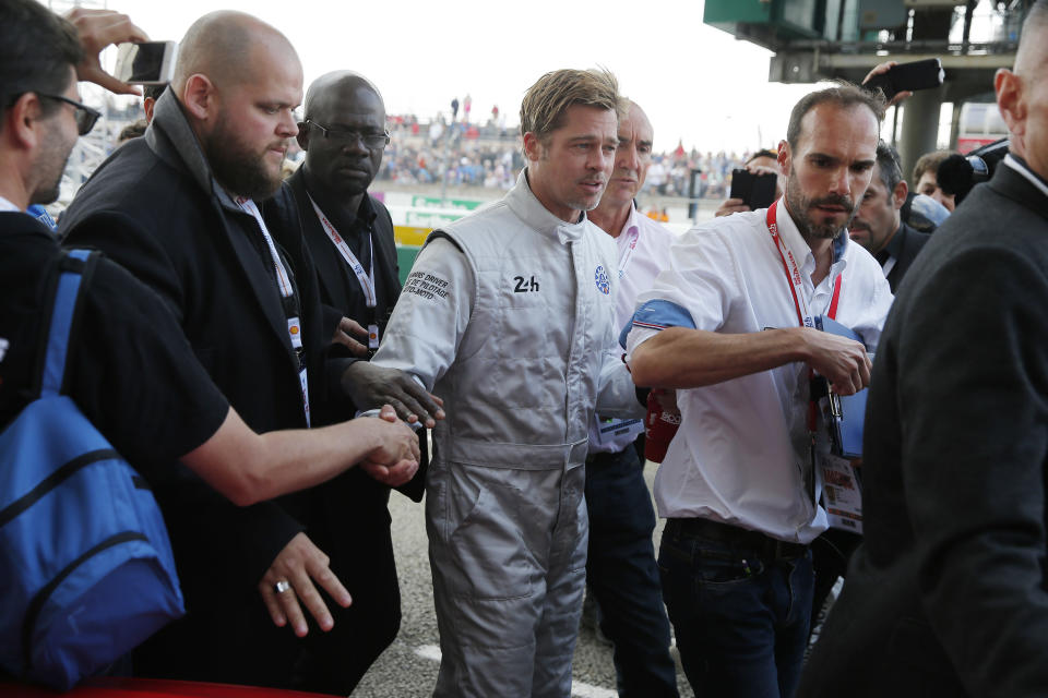 Brad Pitt曾經參與24小時賽車耐力賽