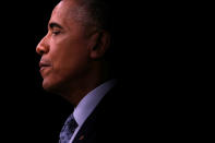 <p>President Barack Obama holds a news conference at the Pentagon in Arlington, Virginia, U.S. August 4, 2016. (Jonathan Ernst/Reuters) </p>