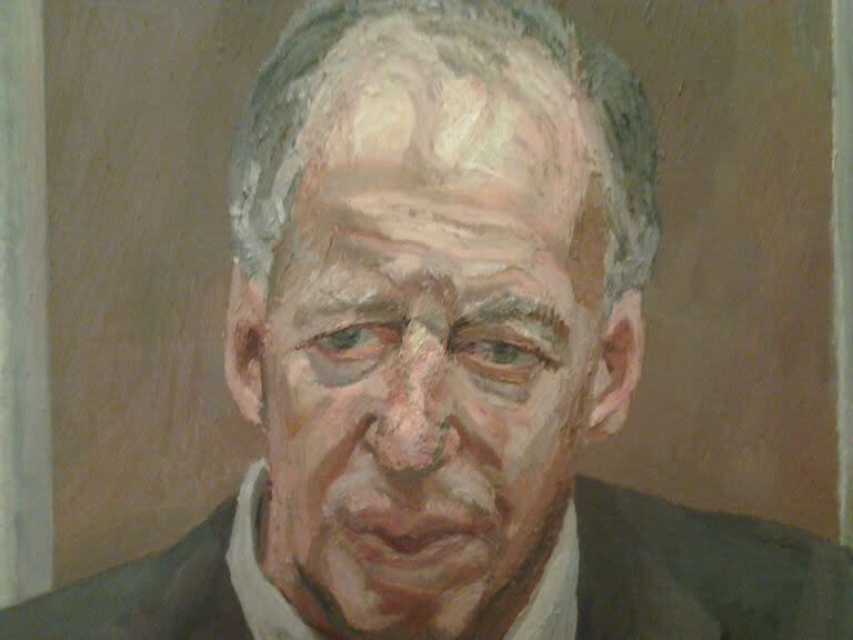 "Man in a Chair", la pintura de Lucian Freud que retrata a Jacob Rothschild en 1989. - Créditos: @ National Portrait Gallery