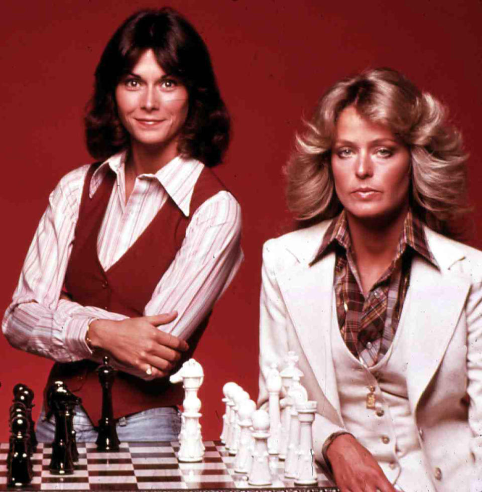 Kate Jackson and Farrah Fawcett