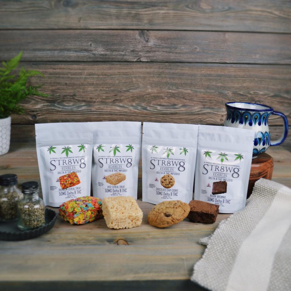 1620 Essentials sells state approved edibles, such as rice cereal treats, chocolate chip cookies, and fudge brownies.