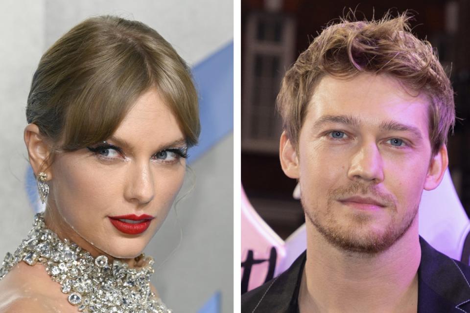 Taylor Swift and Joe Alwyn called time on their relationship this year after six years together (PA)