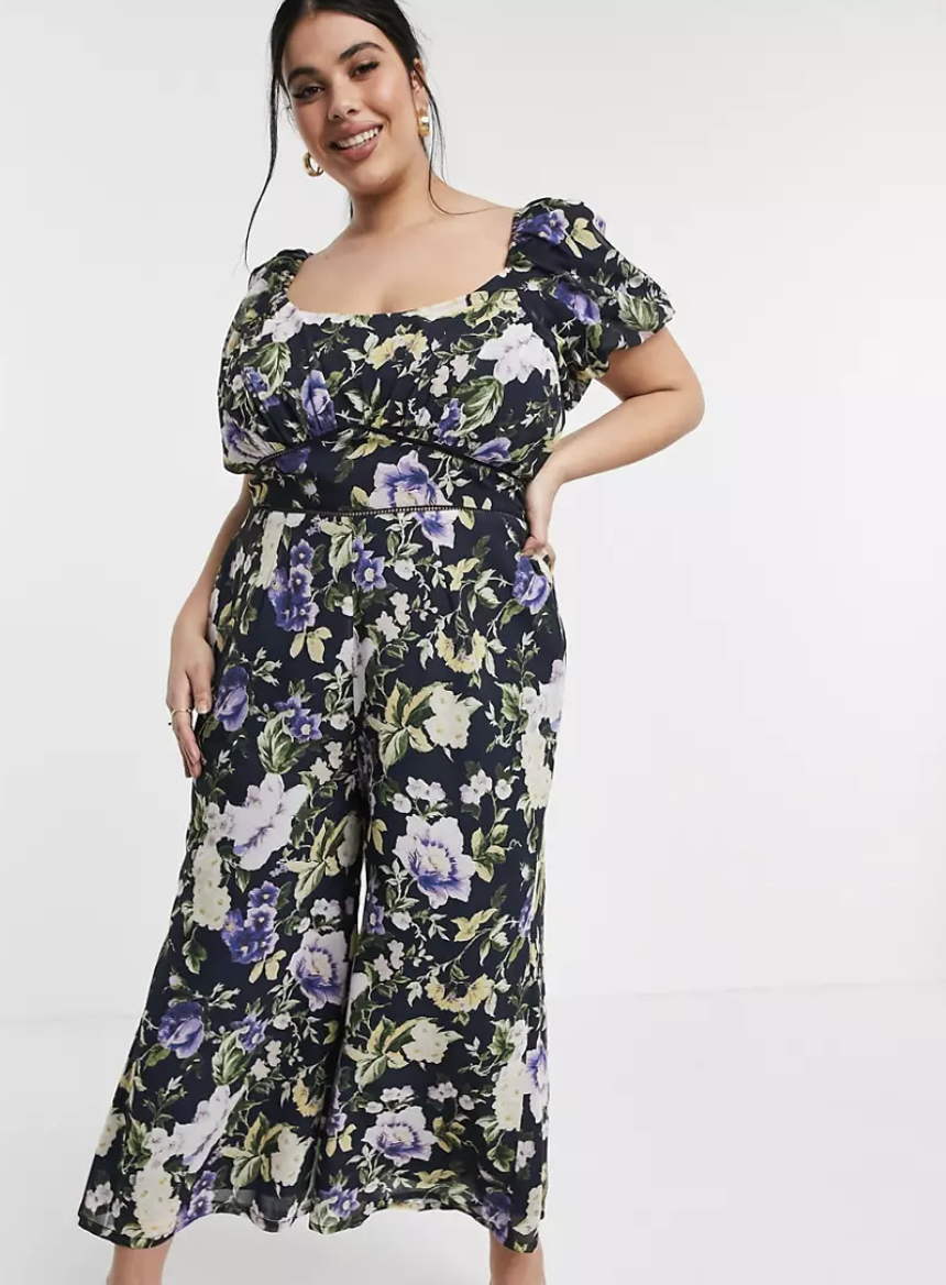 Hope & Ivy Plus Wide Leg Jumpsuit (Photo via ASOS)