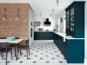 <p><strong>Create a statement in your kitchen with bold, vibrant hues. Whether you opt for midnight-sky blue or daringly dark olive green, statement kitchen walls are simple ways to create an Instagram-worthy look. Use pale tiles, such as whites and creams, to balance out the daring colour palette. </strong></p><p>'Darker images tend to be noticed more on Instagram so a darker, richer colour such as blue to anthracite can make your kitchen look more striking,' Doug Haswell from <a href="https://www.caple.co.uk/products/kitchens/" rel="nofollow noopener" target="_blank" data-ylk="slk:Caple Kitchens;elm:context_link;itc:0;sec:content-canvas" class="link ">Caple Kitchens</a> explains. <br><br>If you don't have the budget or means for a complete kitchen overhaul, why not upcycle your kitchen cabinets with a fresh lick of paint? Simply sand them down and find the right colour for you. </p><p><strong>READ MORE</strong>: <a href="https://www.housebeautiful.com/uk/decorate/kitchen/g26858260/dark-colour-kitchen-ideas/" rel="nofollow noopener" target="_blank" data-ylk="slk:20 stunning dark kitchen ideas;elm:context_link;itc:0;sec:content-canvas" class="link ">20 stunning dark kitchen ideas</a></p>