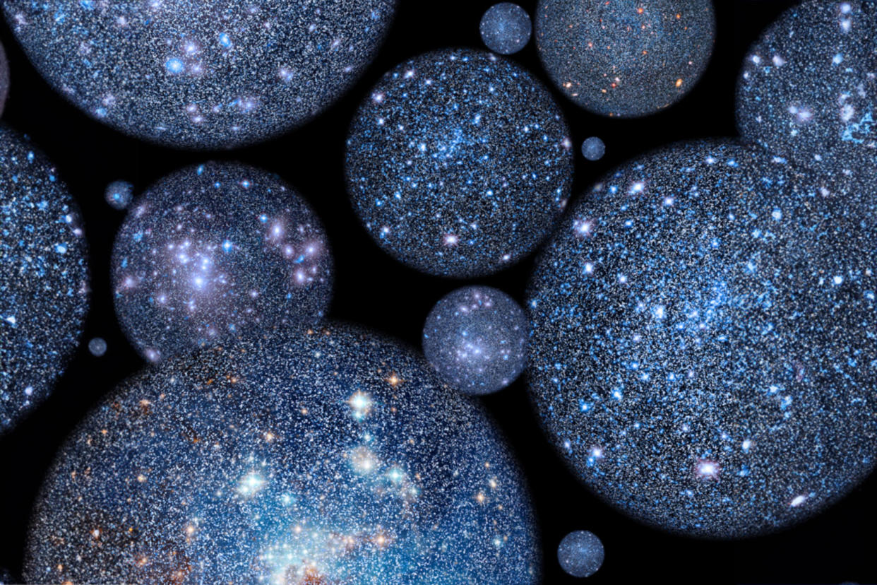 Multiverse, bubbles, concept Getty Images/VICTOR DE SCHWANBERG/SCIENCE PHOTO LIBRARY