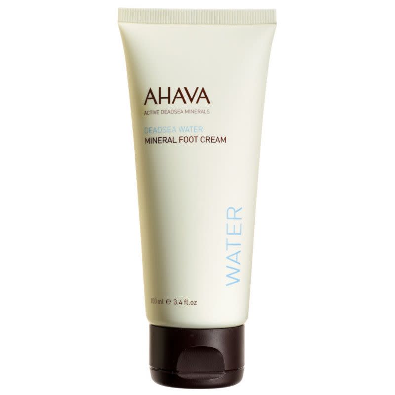 8) Ahava Deadsea Water Mineral 5.1-ounce Foot Cream (Limited Edition)