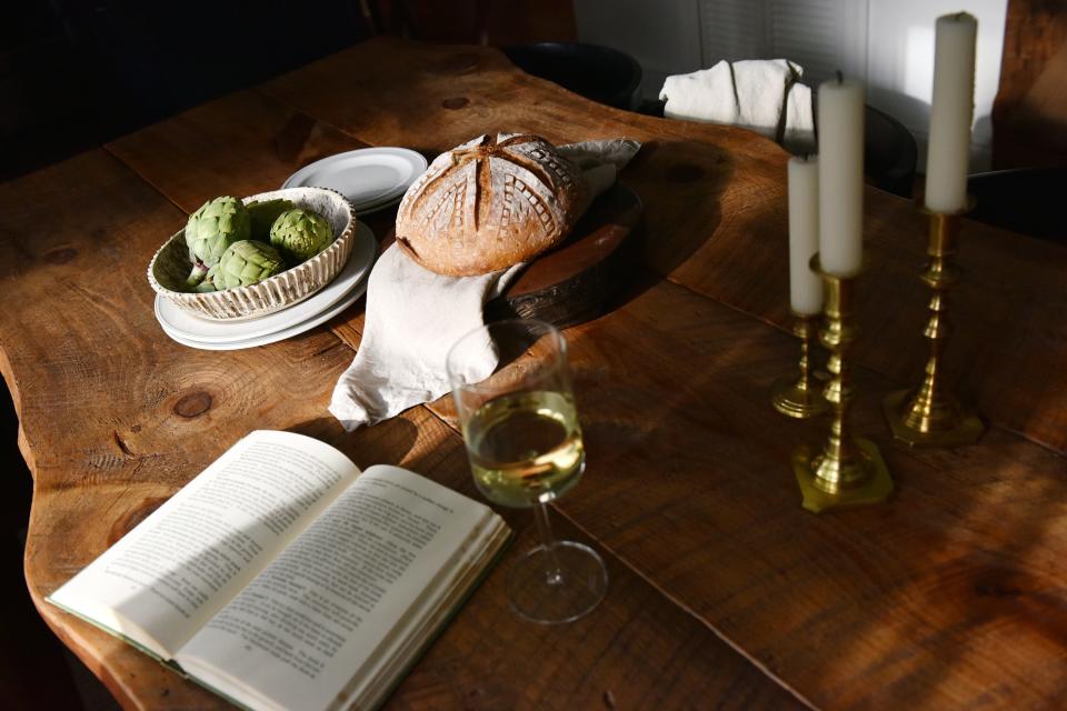 Brandi Bradbrook’s dining room. 