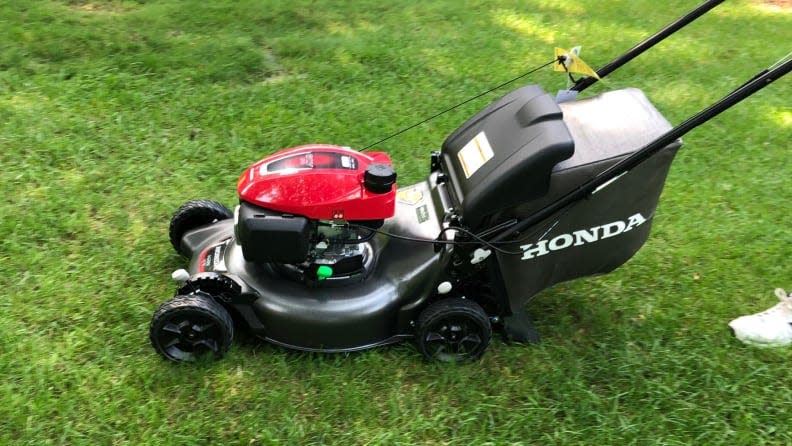The Honda HRN216VKA's power and handling make it the best lawn mower we've tested.