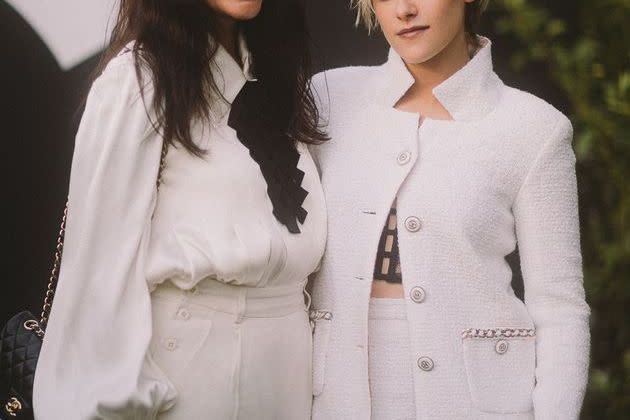 Lucia Pica et Kristen Stewart
