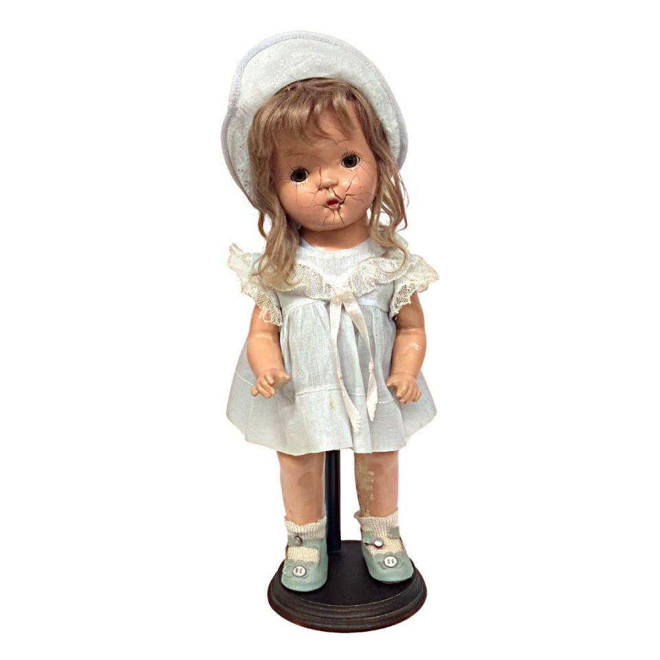 This Crazing Doll from the early- to mid-1900s is part of the Mabee Regional Heritage Center in Plainview's virtual museum exhibit titled "The Timelessness of Toys," curated by Texas Tech graduate student Abby Tharp.