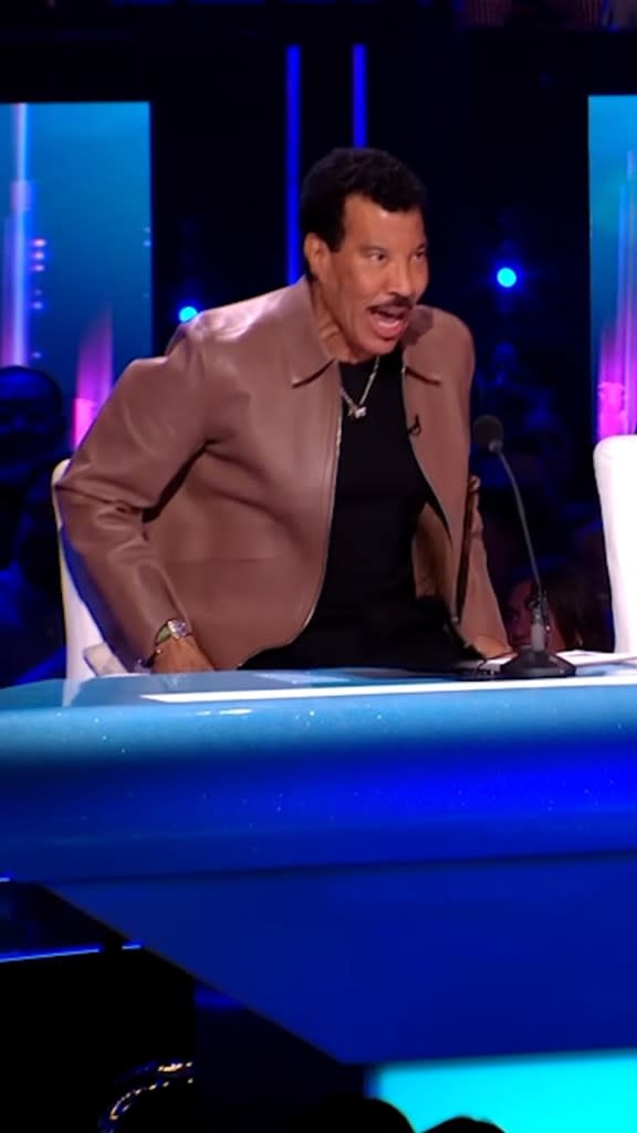 Fellow judge Lionel Richie joked that Perry’s mishap would cause their ratings to go up. @katyperry/Instagram