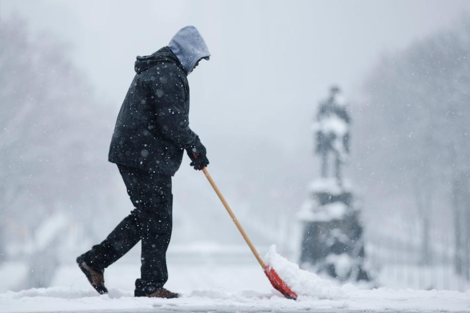 As the winter season progresses with more snow on the way, the arduous task of shoveling snow continues to loom.