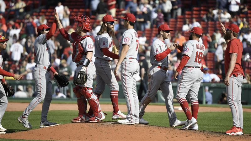 大谷翔平7局飆11K無失分。（圖／翻攝自天使推特）