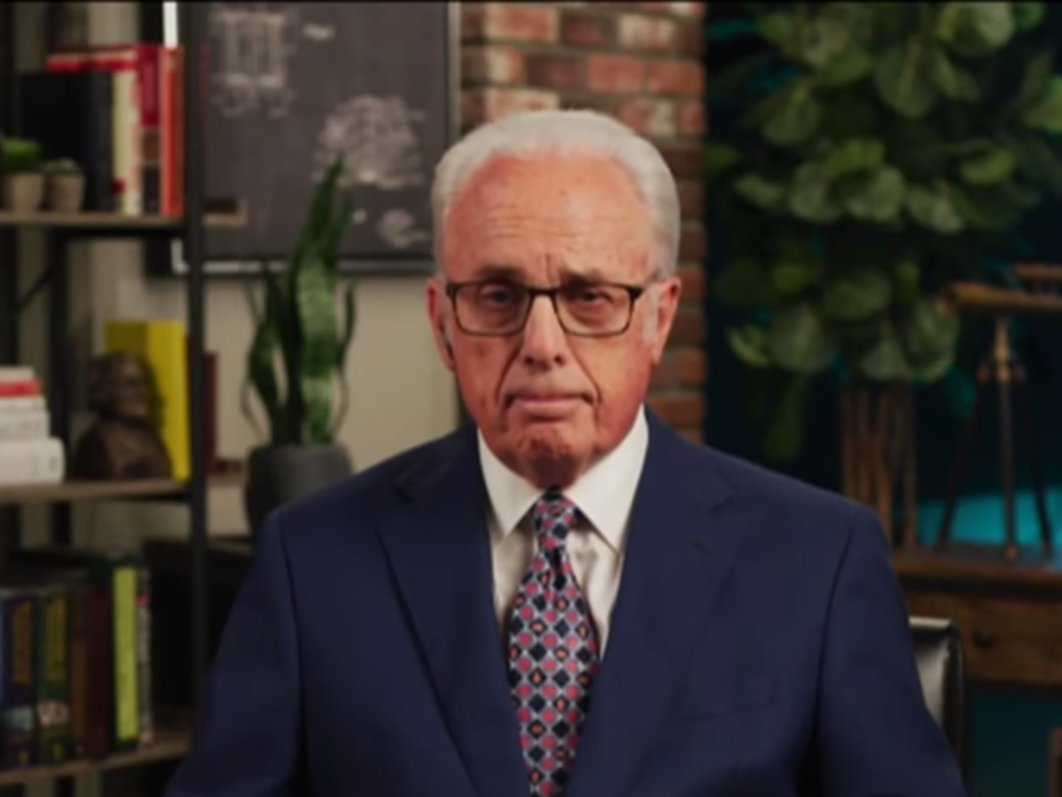 Pastor John MacArthur talking to CBN News in August 2020: (CBN News)