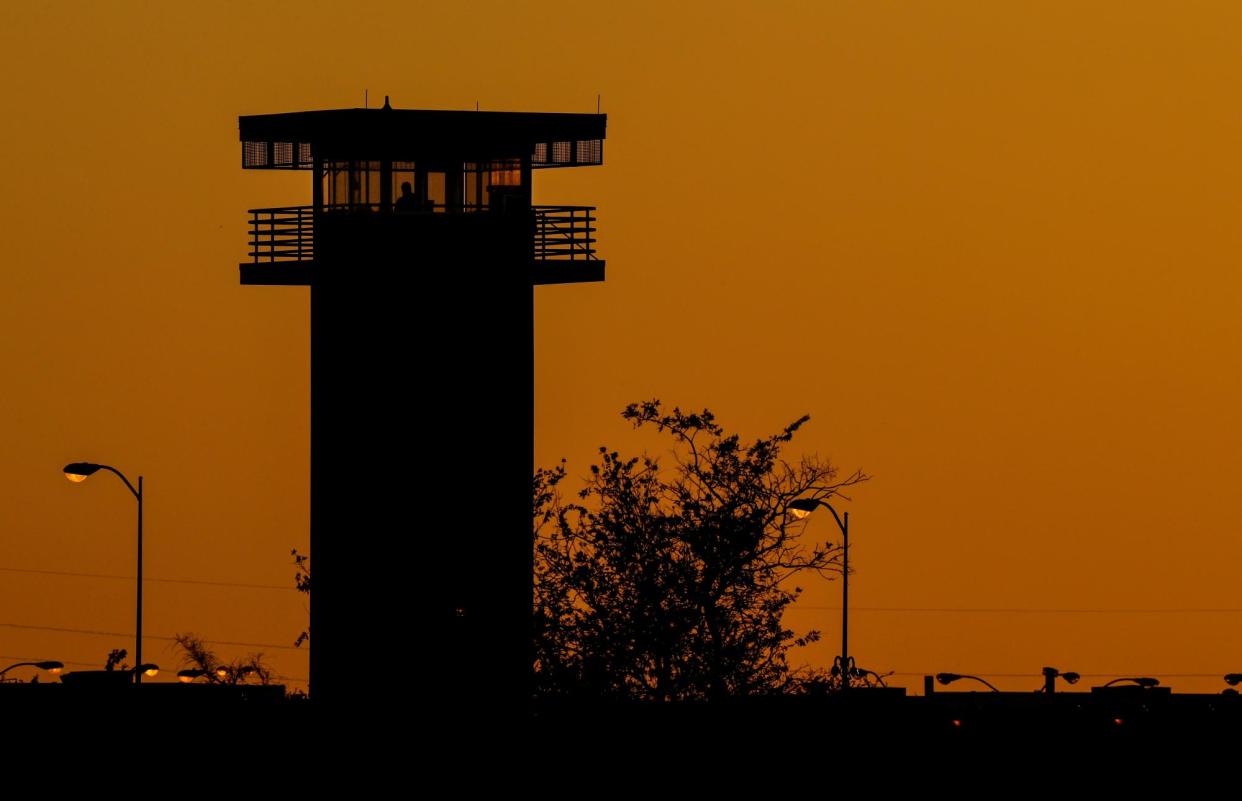 <span>The William G McConnell unit in Beeville, Texas, in 2020.</span><span>Photograph: Eric Gay/AP</span>