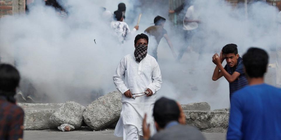 kashmir protests