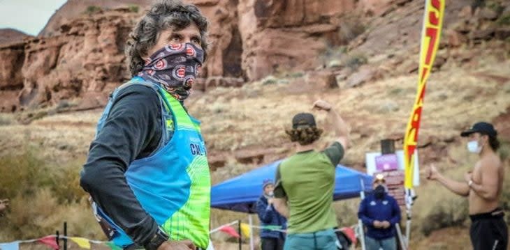 <span class="article__caption">Sheldon Subith at the USA Track & Field Trail Marathon Championship in Moab, Utah</span> (Photo: Nano Hobbs)