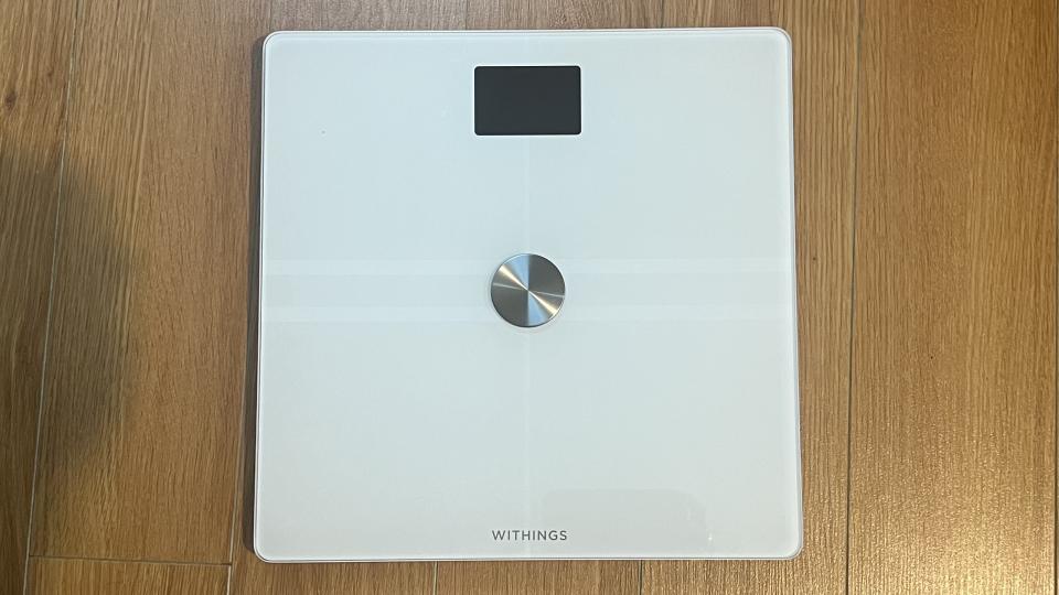 a photo of the Withings body Comp smart scale