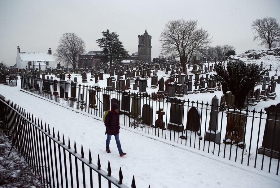 Funeral restrictions were in place for several months during the Covid-19 pandemic (Andrew Milligan/PA) (PA Archive)