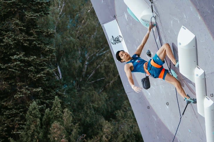 <span class="article__caption">Japan's Taisei Homma placed second. </span> (Photo: Lena Drapella/IFSC)