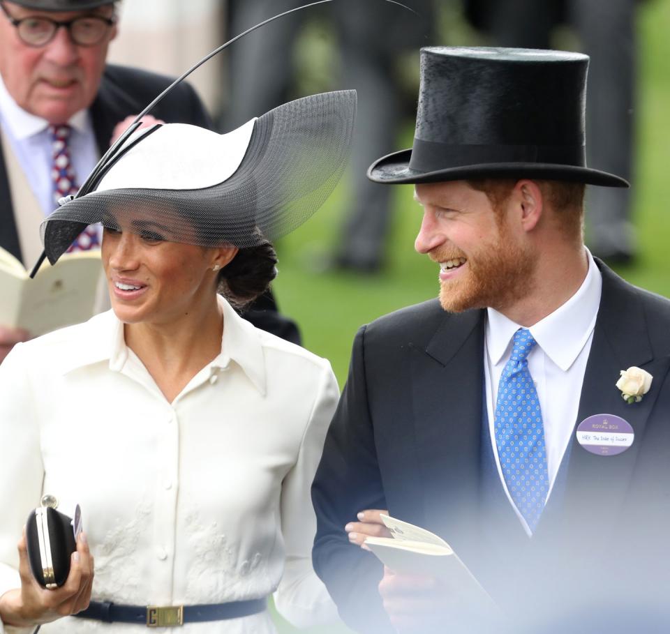 <p>Meghan Markle and Prince Harry</p>