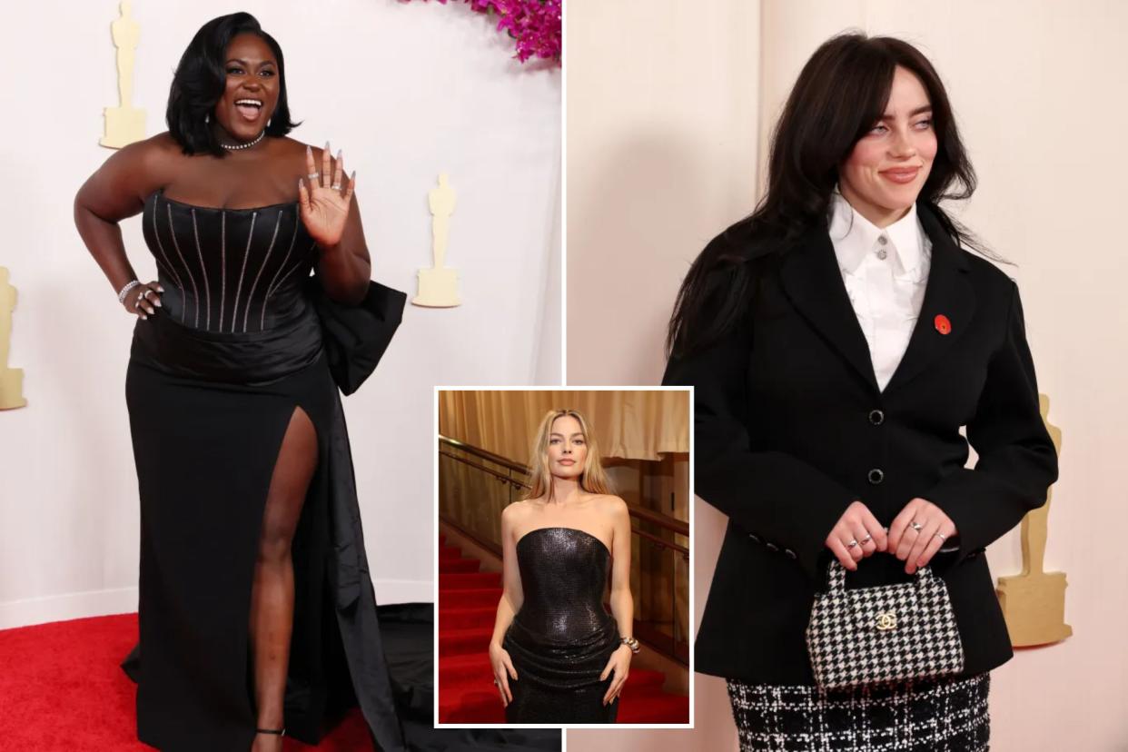 Oscar's red carpet with Margot Robbie, Billie Eilish, Danielle Brooks