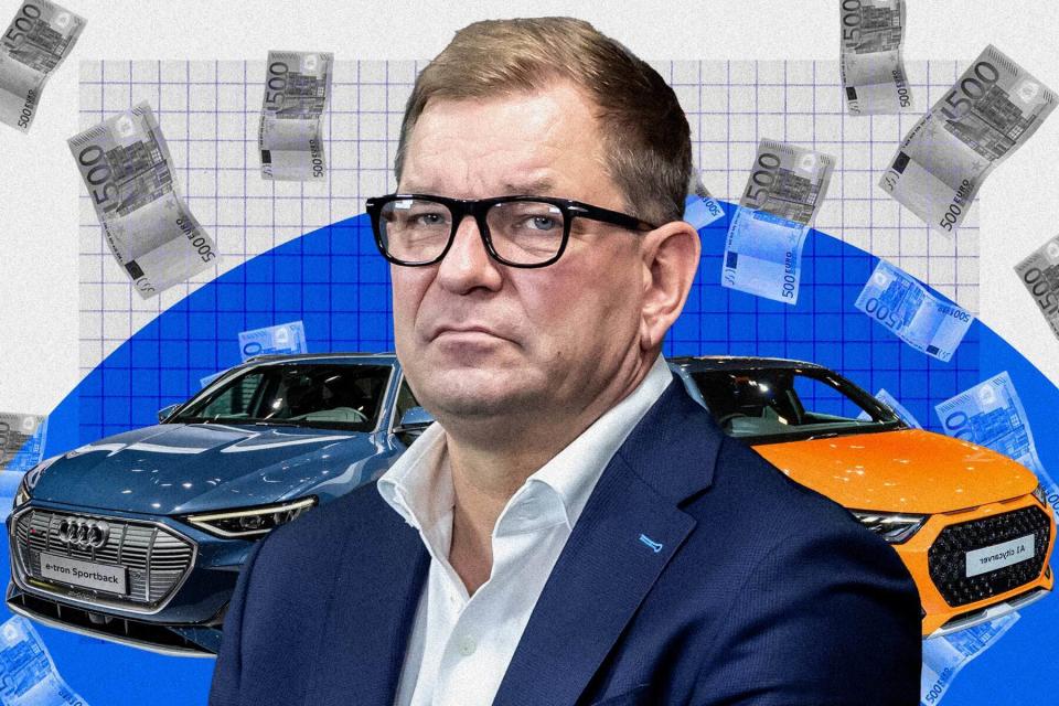 Markus Duesmann scheidet bei Audi als CEO aus.  - Copyright: Picture Alliance / Collage: Business Insider (Dominik Schmitt)