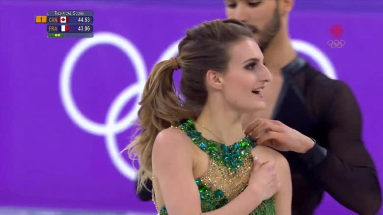 WINTER OLYMPICS : FRANCE'S GABRIELLA PAPADAKIS WARDROBE MALFUNCTION - - AN  ON-ICE NIP SLIP THAT HAS TWITTER TALKING ! - Sports, Sports 24