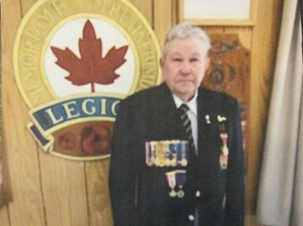 Bryce Allen of Fredericton Junction served eight years on HMCS Bonaventure.