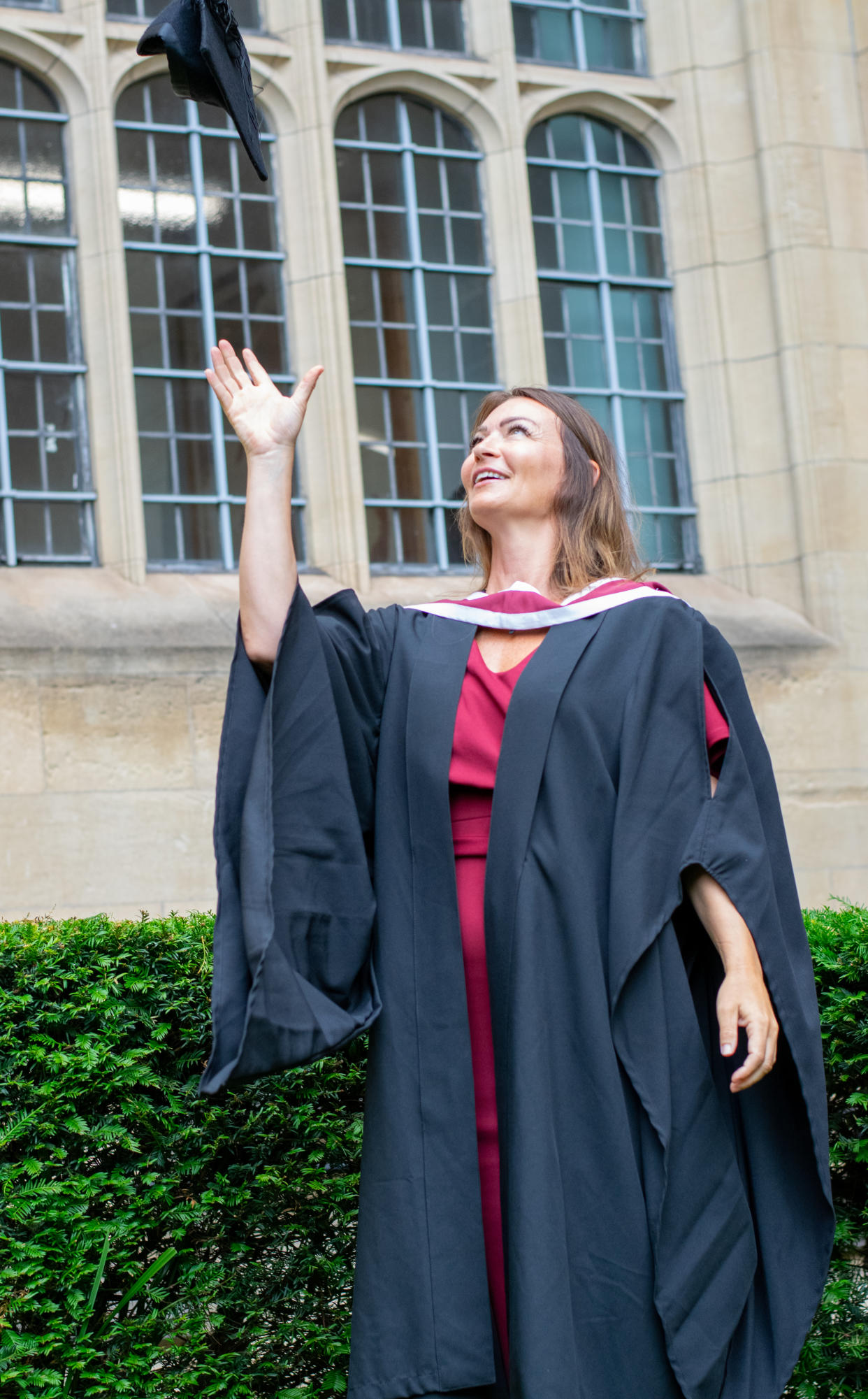 Dr Becs Bradford left school at 15 with no qualifications, but never lost her zeal to help others (University of Bristol/PA)